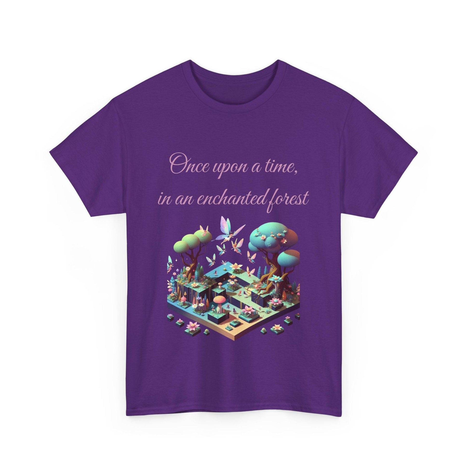 Enchanted Forest - Unisex Heavy Cotton Tee for Book Lovers - The Dreamer's Bookshop.