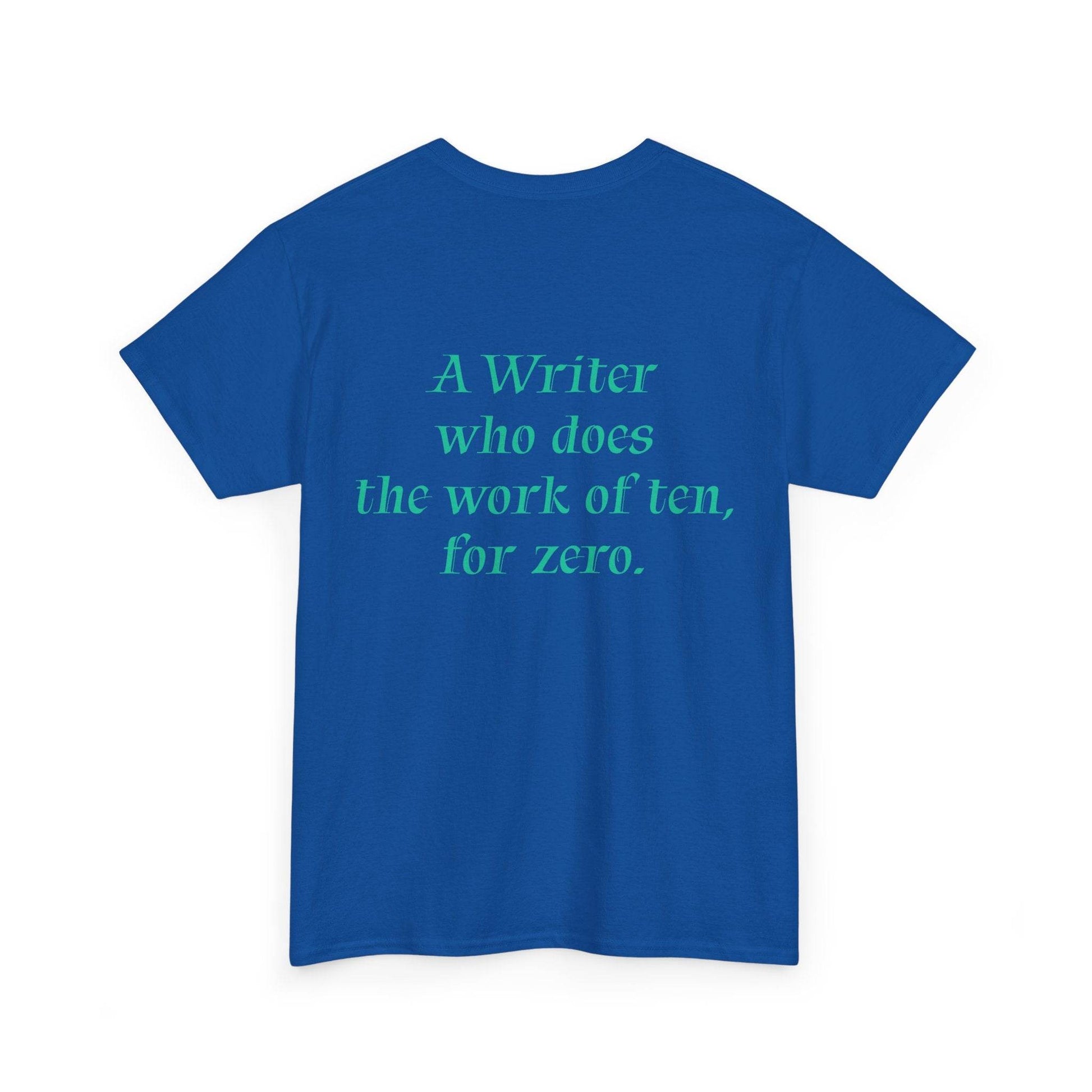 Indie Author - Unisex Heavy Cotton Tee - Creative Apparel - The Dreamer's Bookshop.