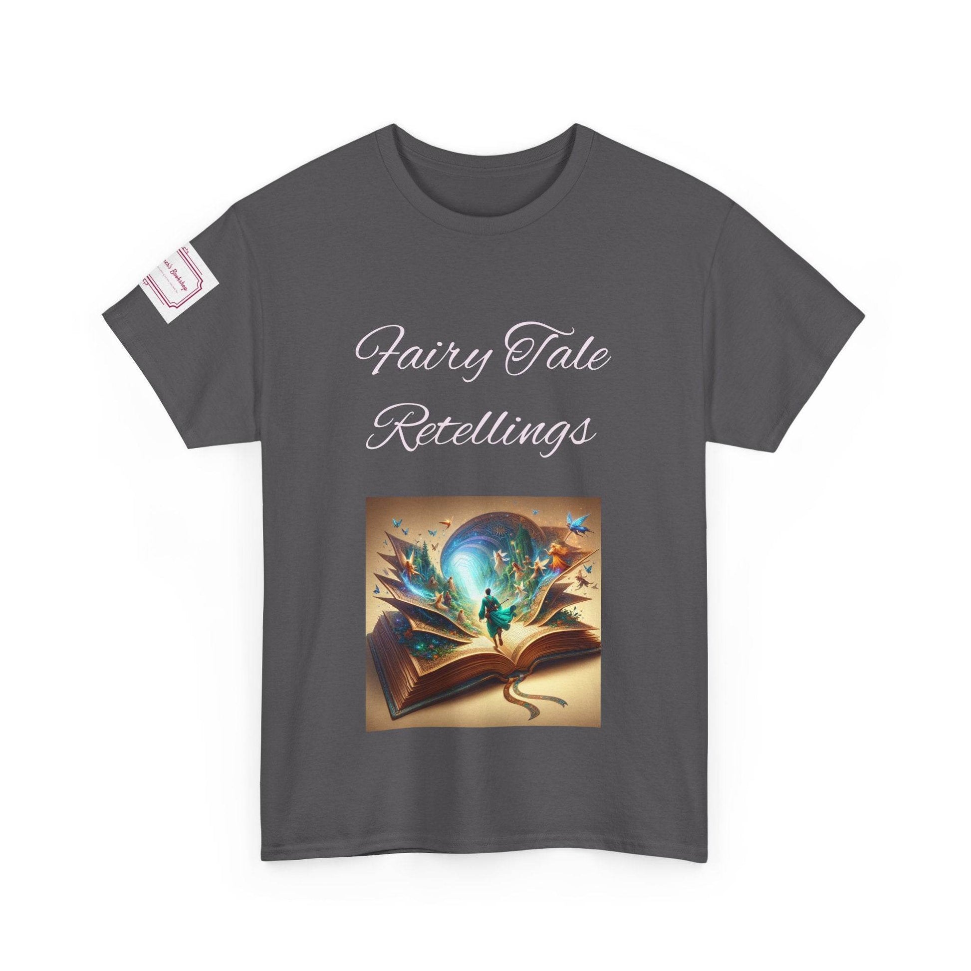 Fiction - Unisex Heavy Cotton Tee - Fairy Tale Retellings - The Dreamer's Bookshop.