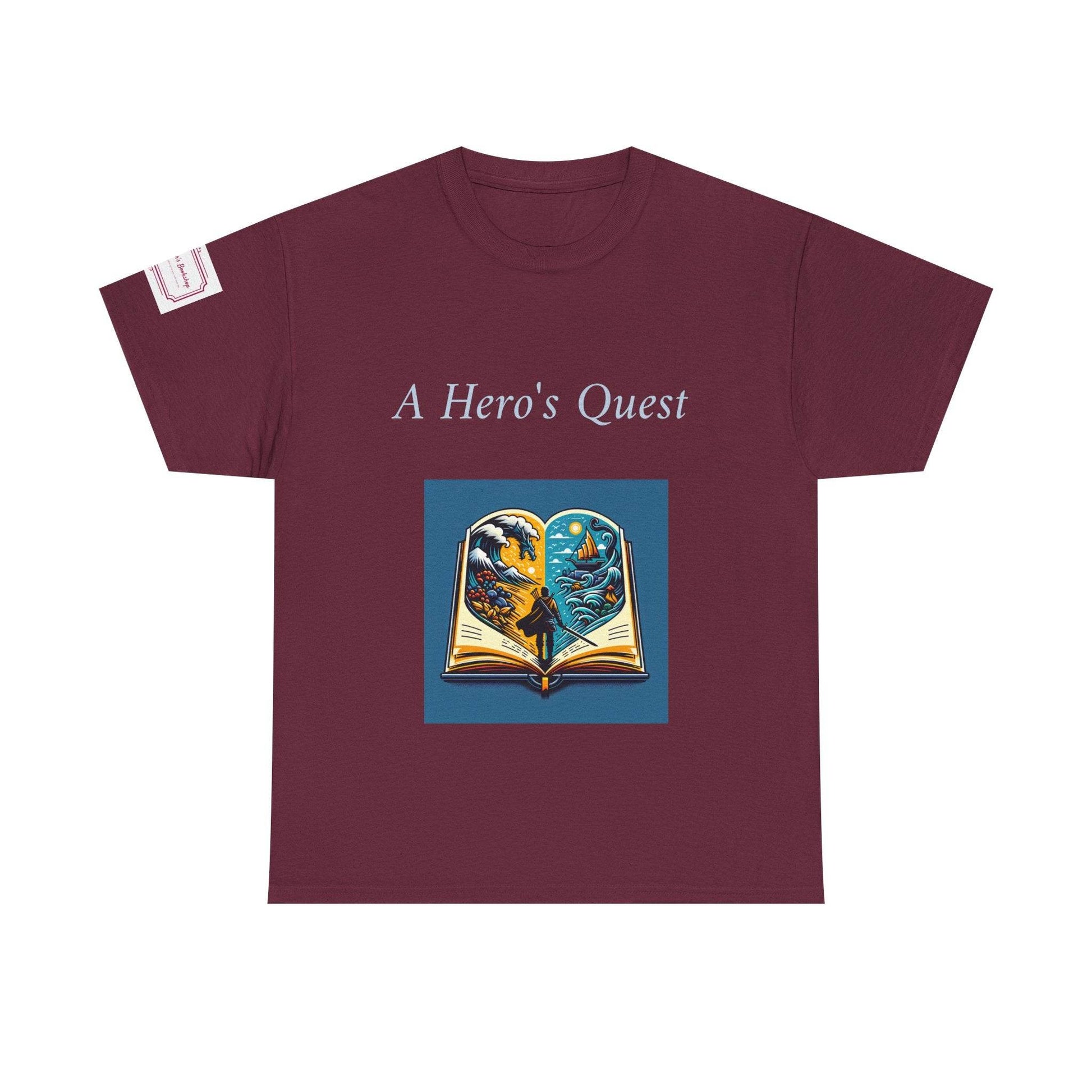 Adventure - Unisex Heavy Cotton Tee - Hero Quest - The Dreamer's Bookshop.