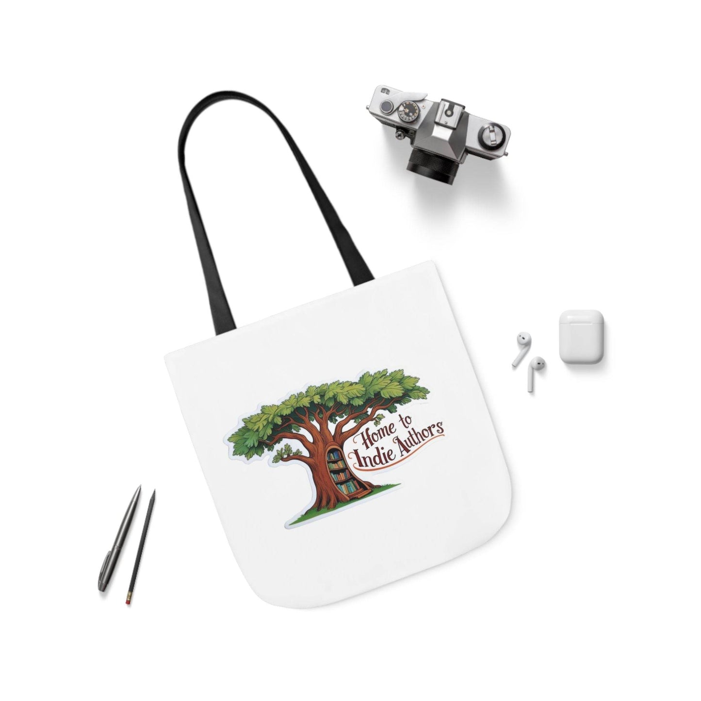 Literary Canvas Tote Bag - Perfect for Book Lovers & Indie Authors - The Dreamer's Bookshop.