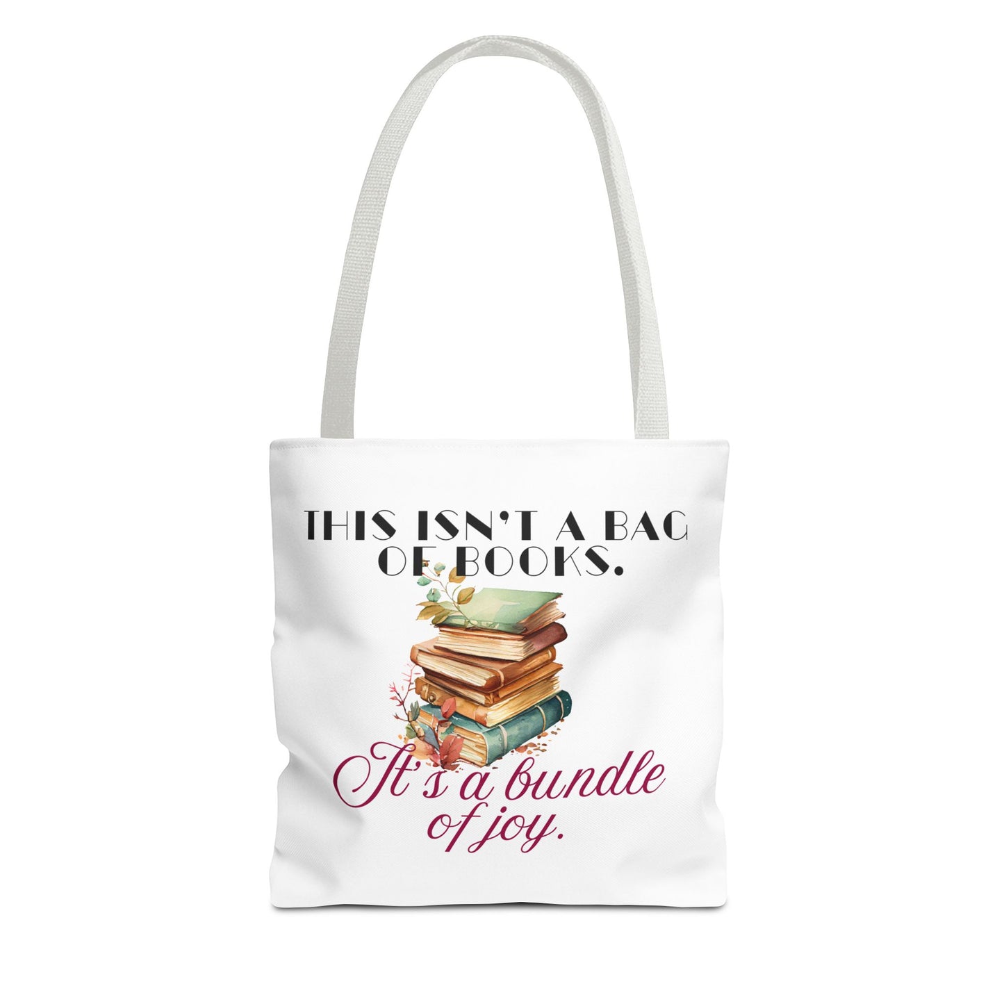 This isn't a Bag of Books - Tote Bag - Cozy Autumn Design