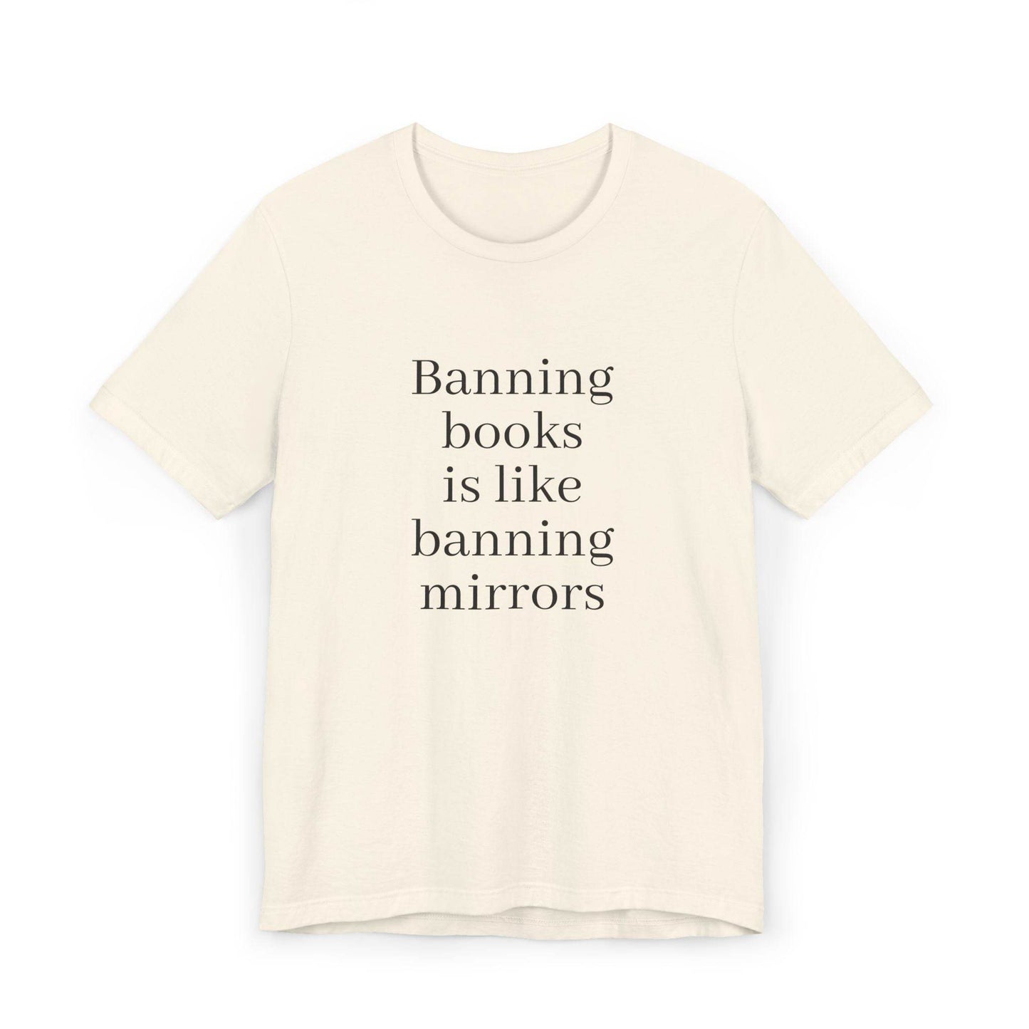 Unisex Jersey T-Shirt - Banning Books Vibe - The Dreamer's Bookshop.