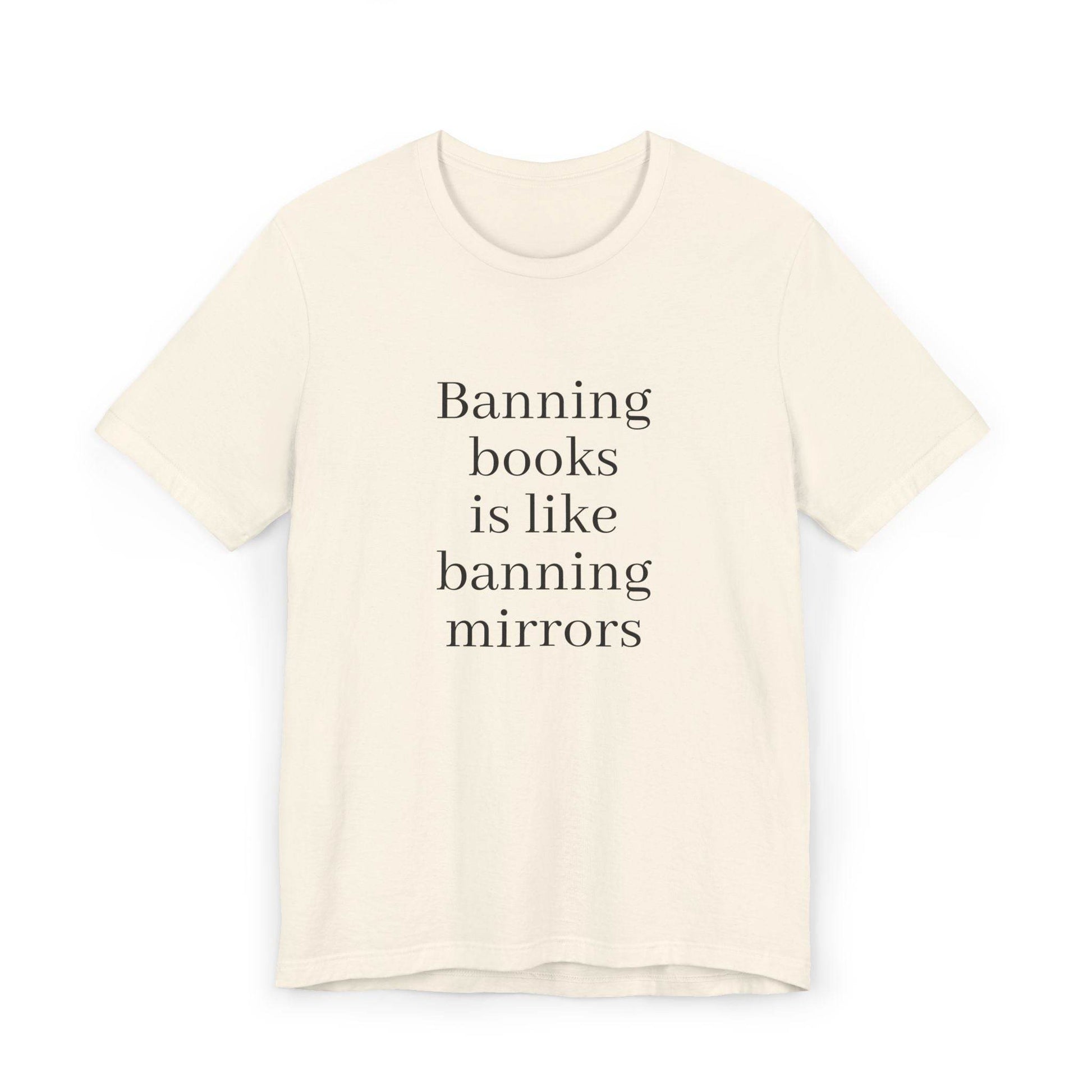 Unisex Jersey T-Shirt - Banning Books Vibe - The Dreamer's Bookshop.