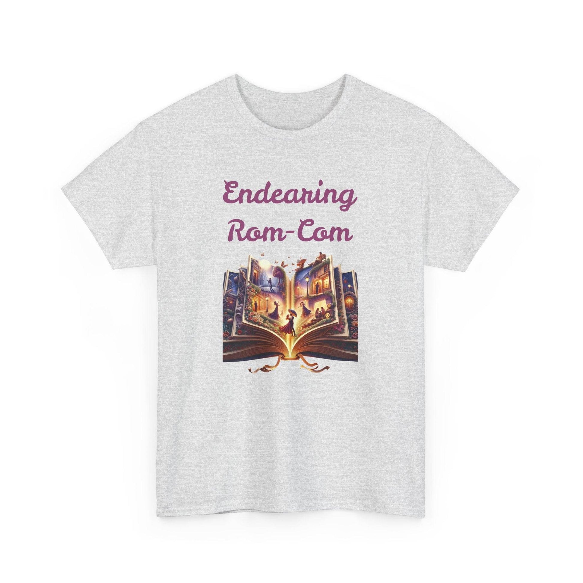 Endearing - Graphic Tee - Unisex Heavy Cotton T-Shirt Rom-Com Books - The Dreamer's Bookshop.