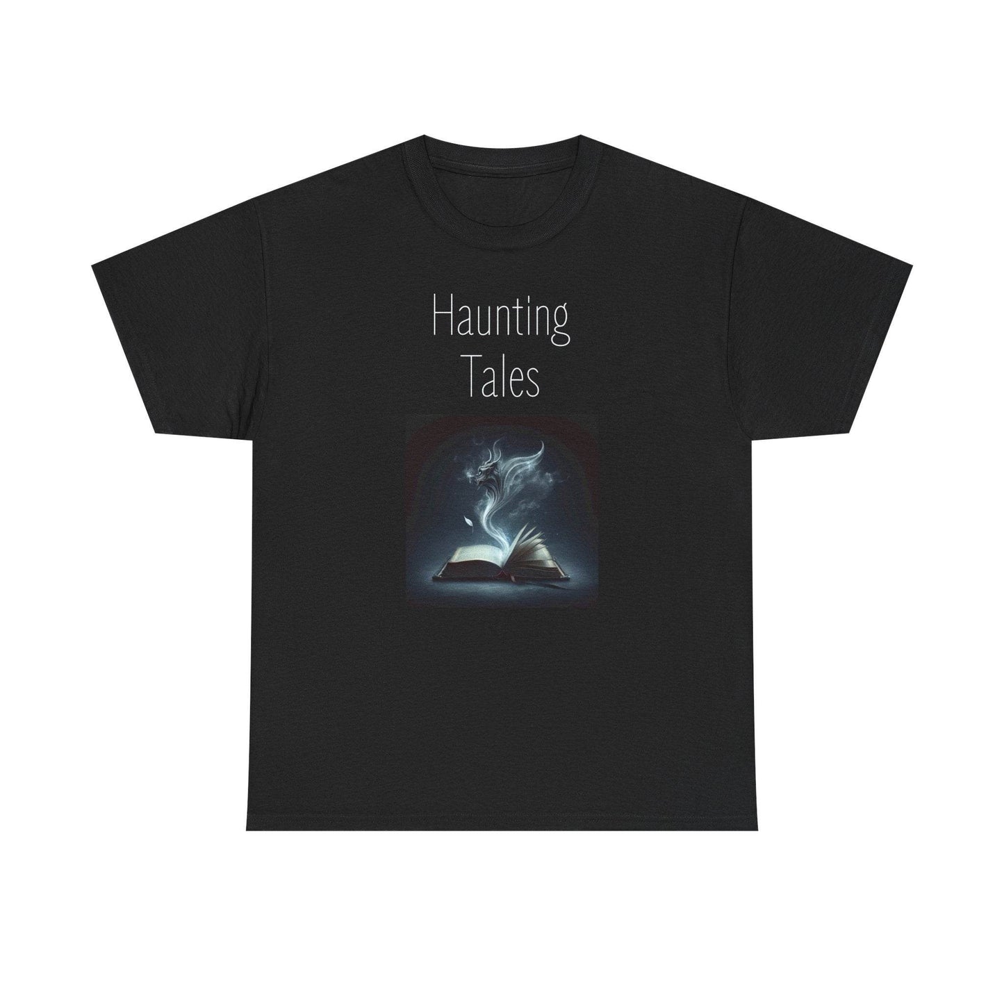 Haunting Tales - A Unisex Heavy Cotton Tee - Perfect Gift for Book Lovers - The Dreamer's Bookshop.