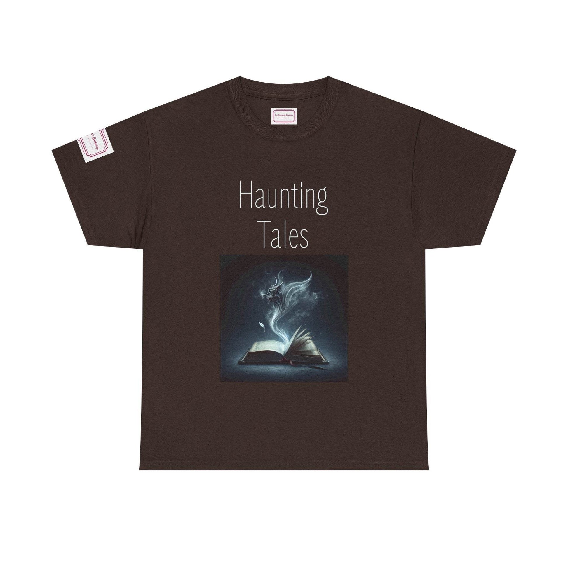 Haunting Tales - Unisex Heavy Cotton Tee - Perfect for Book Lovers - The Dreamer's Bookshop.