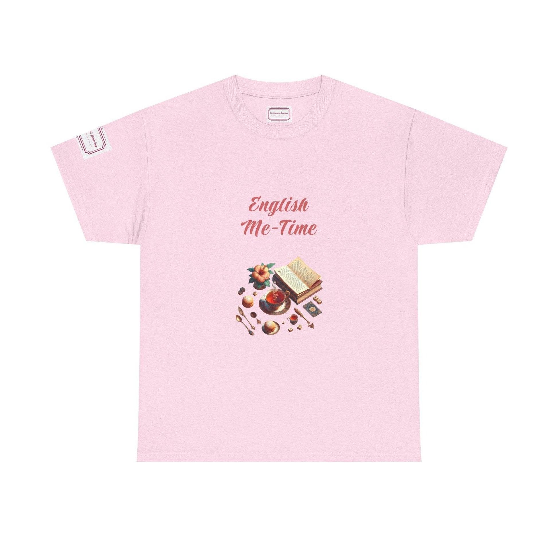 Me-Time - Unisex Heavy Cotton Tee - Perfect for Book Lovers - The Dreamer's Bookshop.