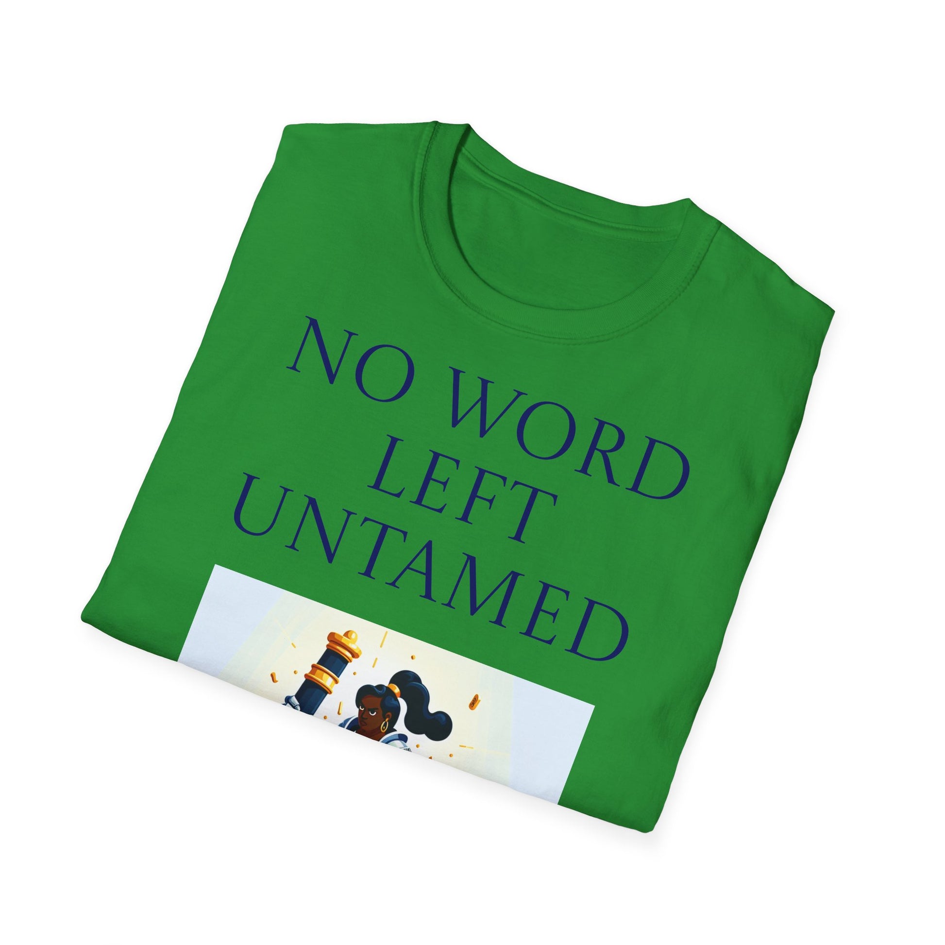 Unisex -Inspired T-Shirt - "No Word" - Perfect for Book Lovers - The Dreamer's Bookshop.