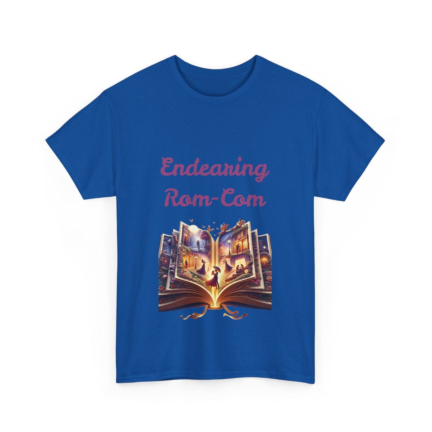 Endearing - Unisex Heavy Cotton Tee - Rom-Com Books - The Dreamer's Bookshop.