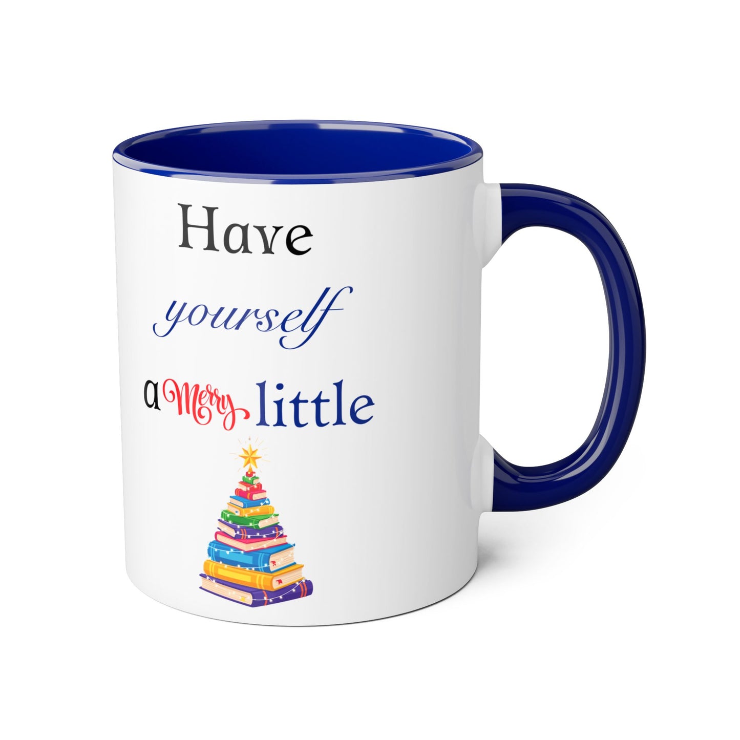 A Merry Little Bookmas Mug - 11oz Cup for Coffee Lovers