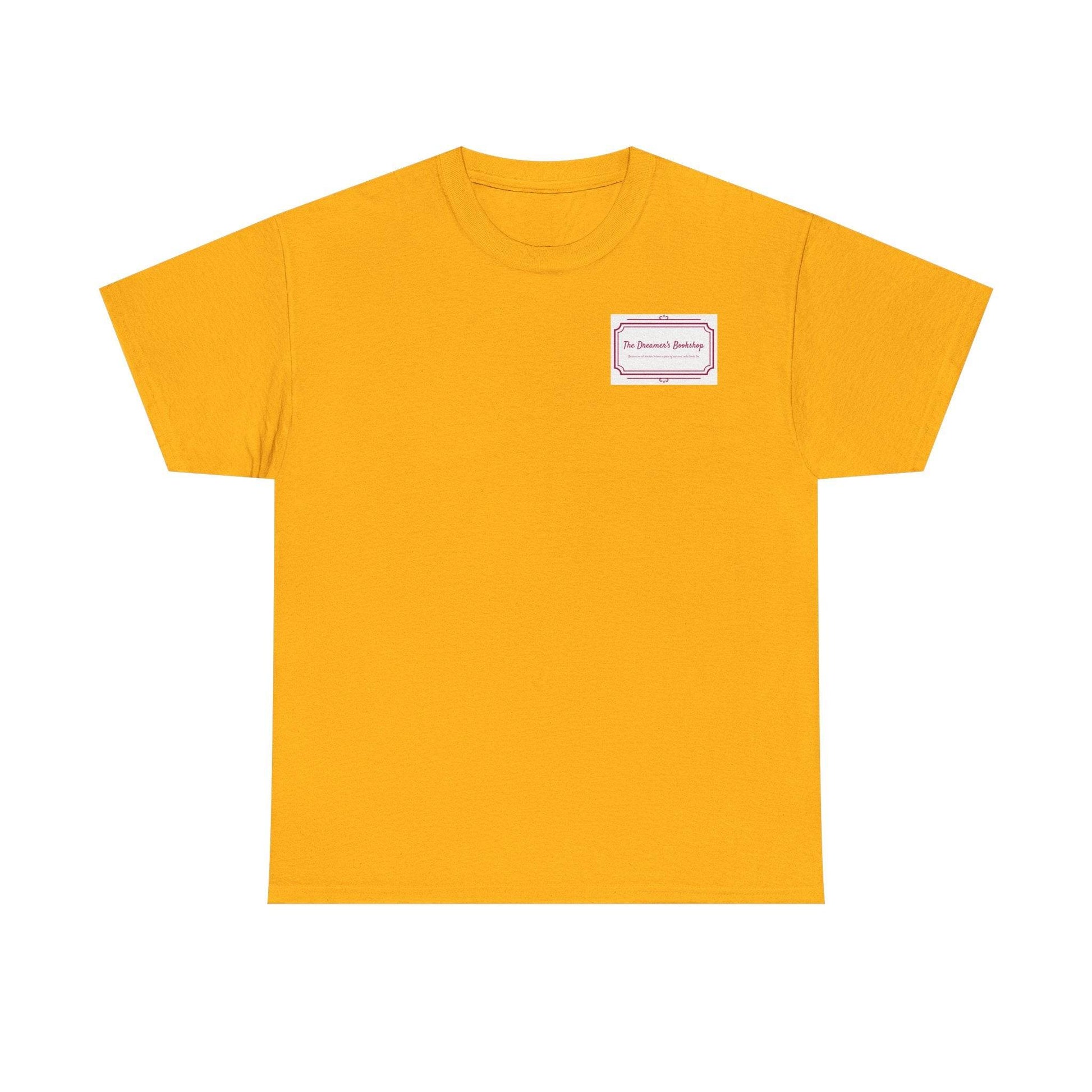 Personalized Unisex Heavy Cotton Tee - Perfect for Casual Days & Gifts - The Dreamer's Bookshop.