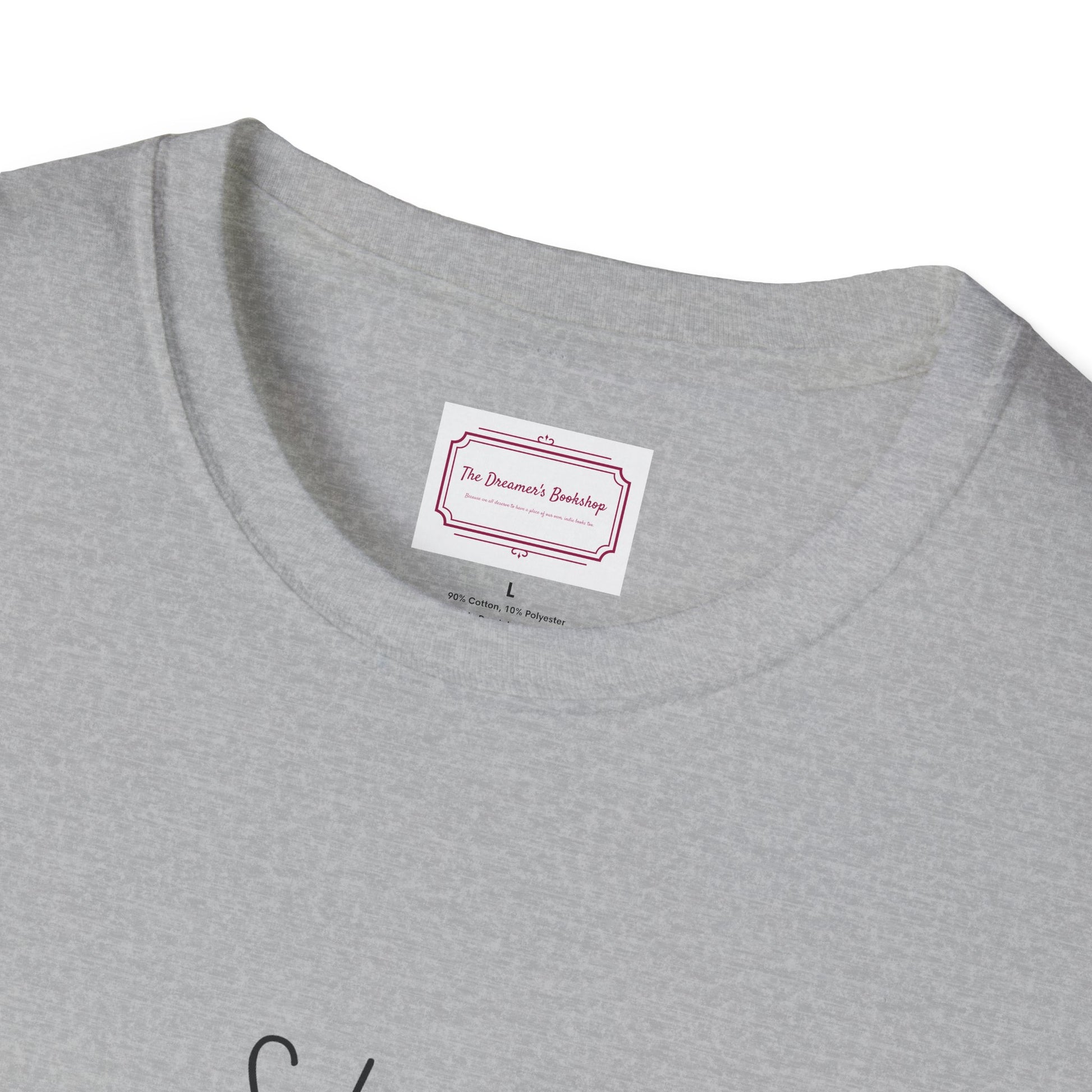 Inspirational Unisex Softstyle T-Shirt - "Silent, NO longer" - The Dreamer's Bookshop.