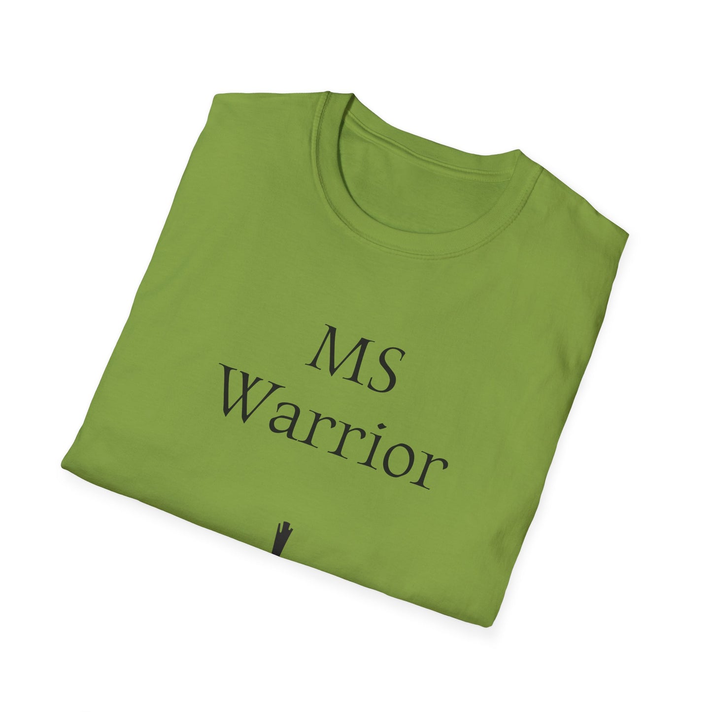 M.S. Warrior Unisex Softstyle T-Shirt - Empowering Battle for Women's Health