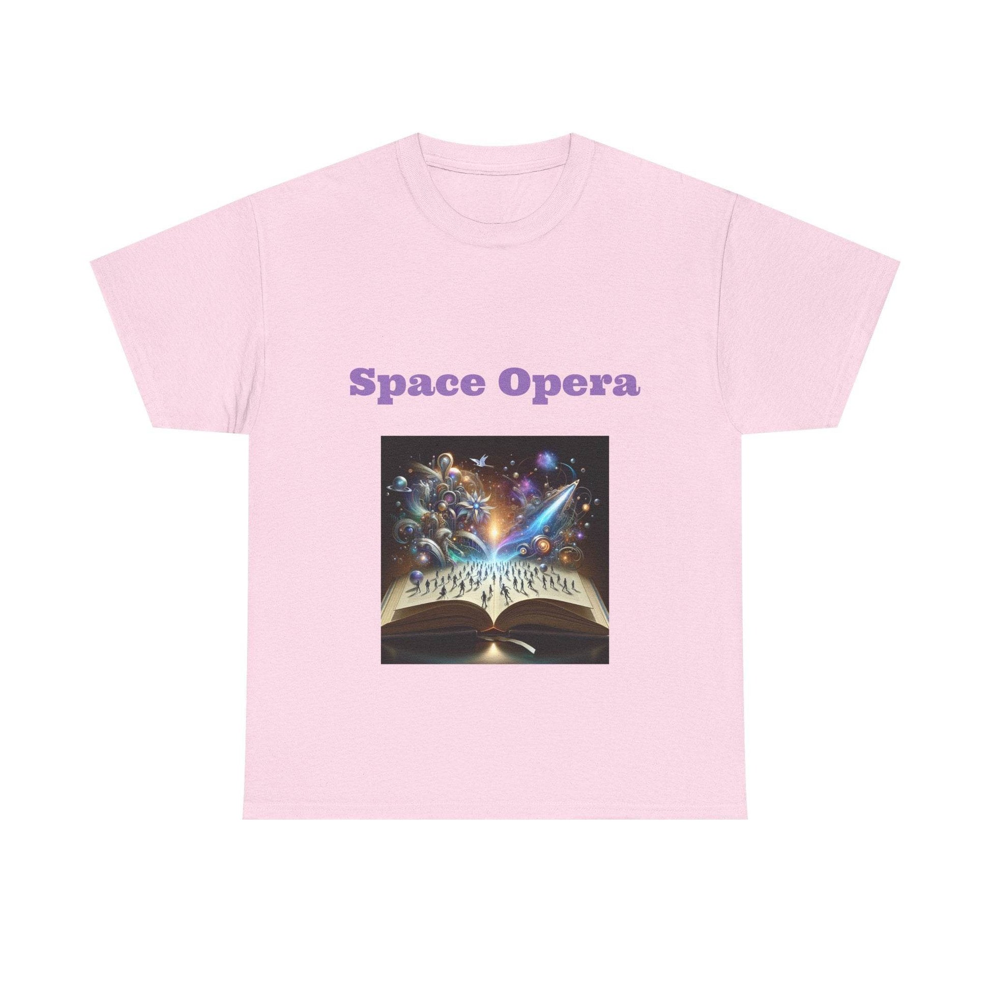 Space Opera - Unisex Heavy Cotton Tee - Sci-Fi Books - The Dreamer's Bookshop.