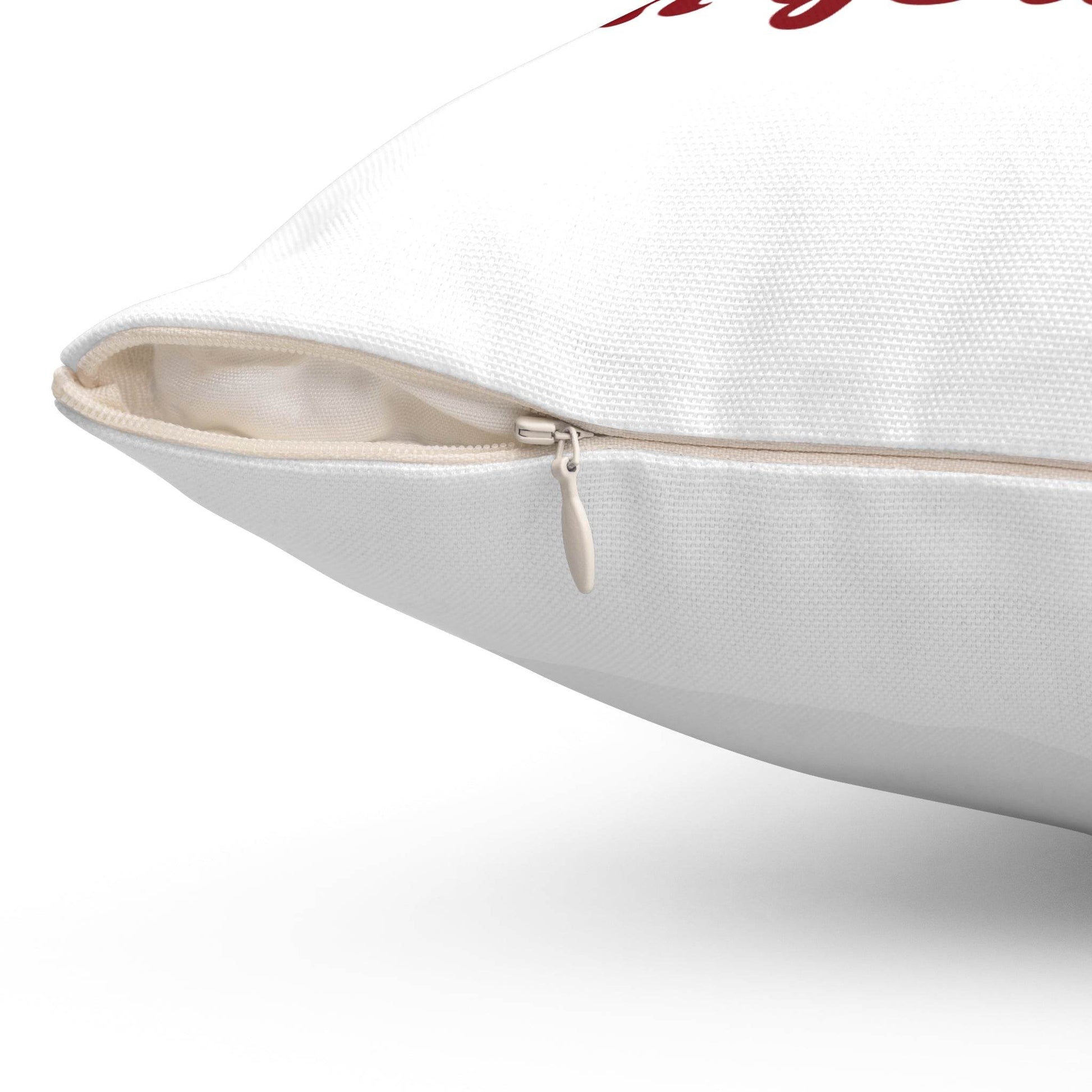 Inspirational Dreamer Square Pillow - Perfect for Book Lovers & Cozy Home Decor - The Dreamer's Bookshop.