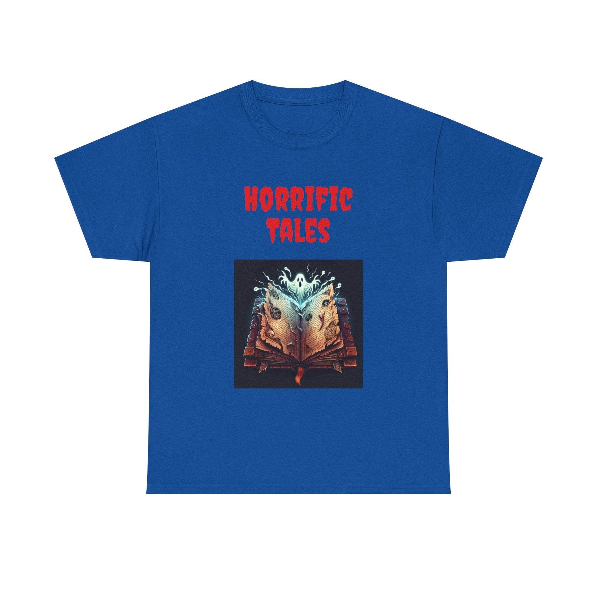 Horrific Tales - A Unisex Heavy Cotton Tee - Perfect for Book Lovers - The Dreamer's Bookshop.