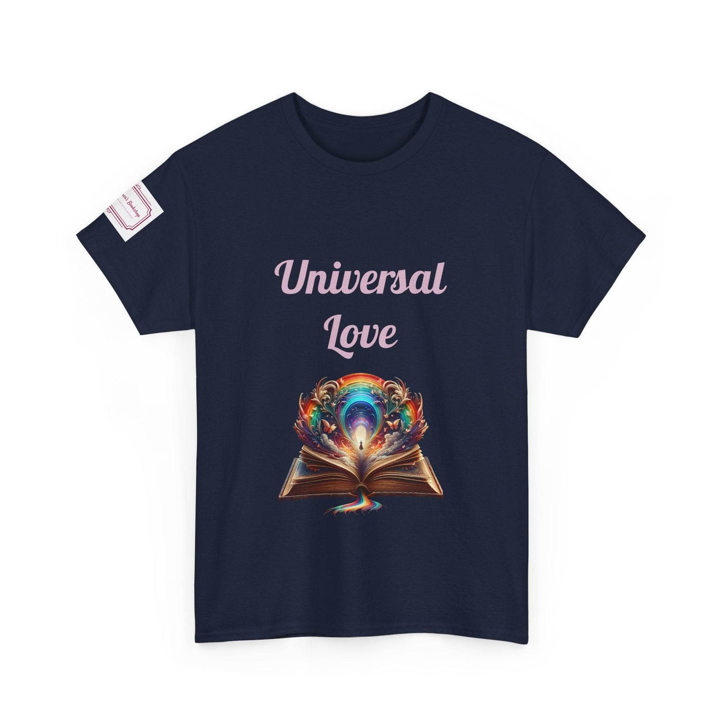 Universal Love - Unisex Heavy Cotton Tee - Queer Romance Books - The Dreamer's Bookshop.