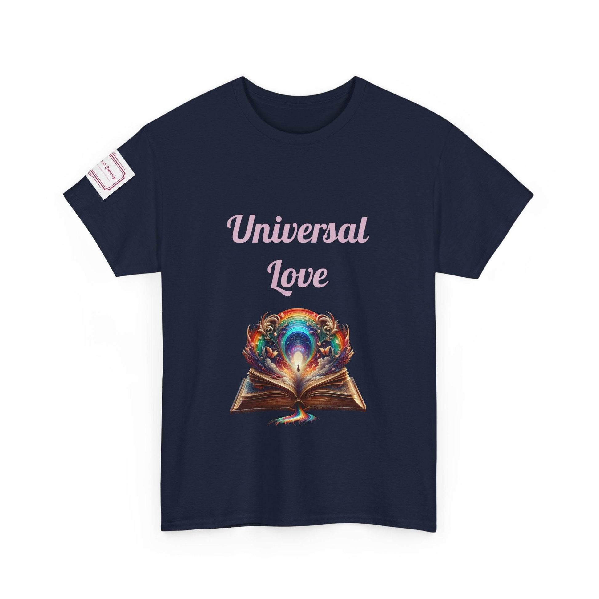 Universal Love - Unisex Heavy Cotton Tee - Queer Romance Books - The Dreamer's Bookshop.