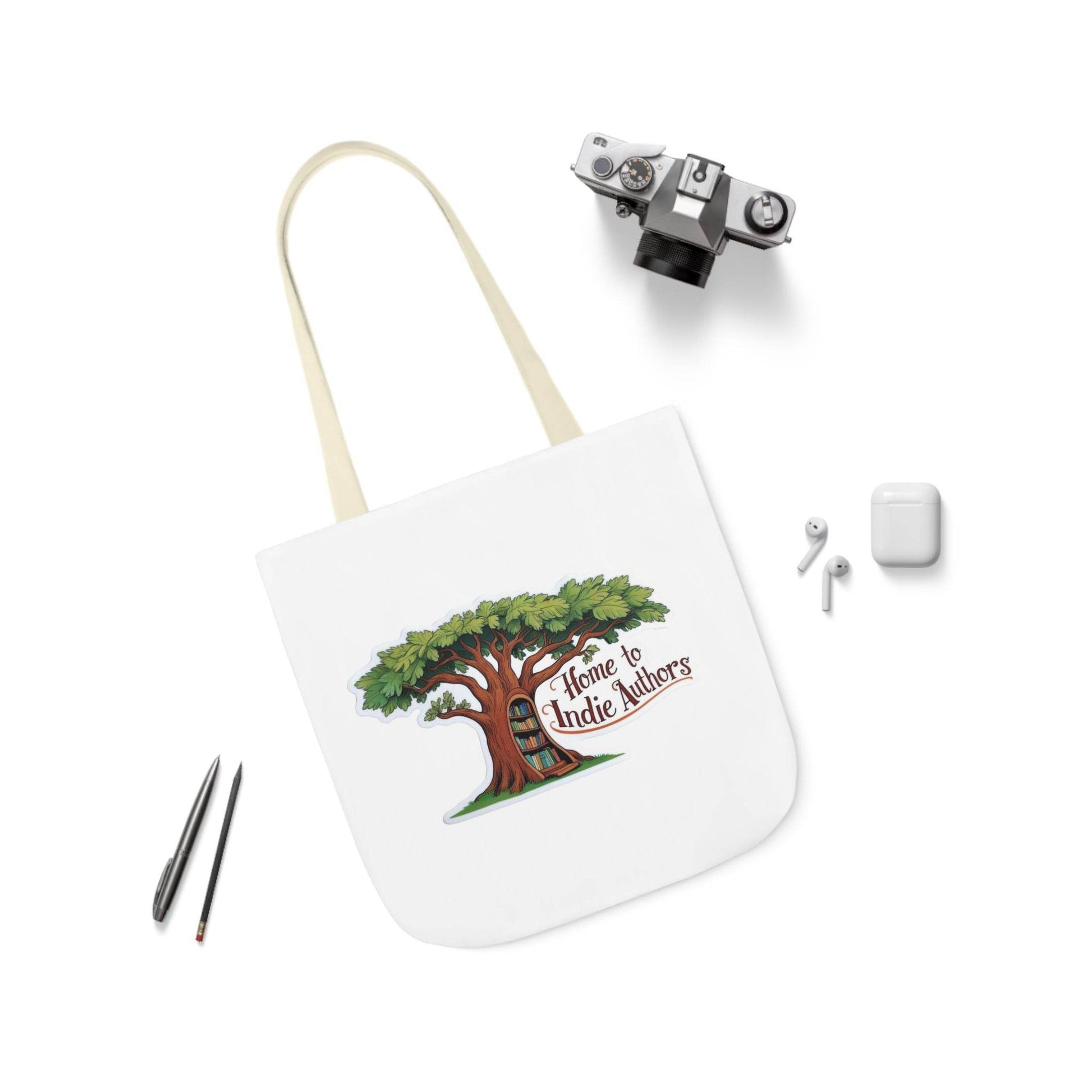 Literary Canvas Tote Bag - Perfect for Book Lovers & Indie Authors - The Dreamer's Bookshop.