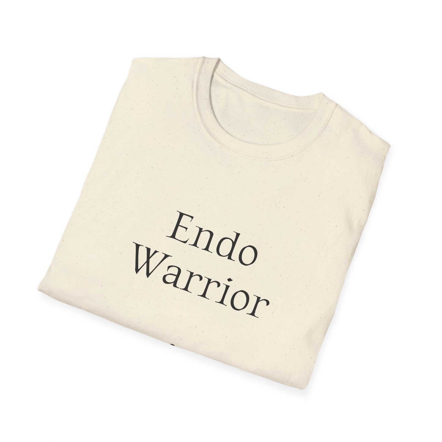 Endometriosis Warrior Unisex Softstyle T-Shirt - Empower Your Battle