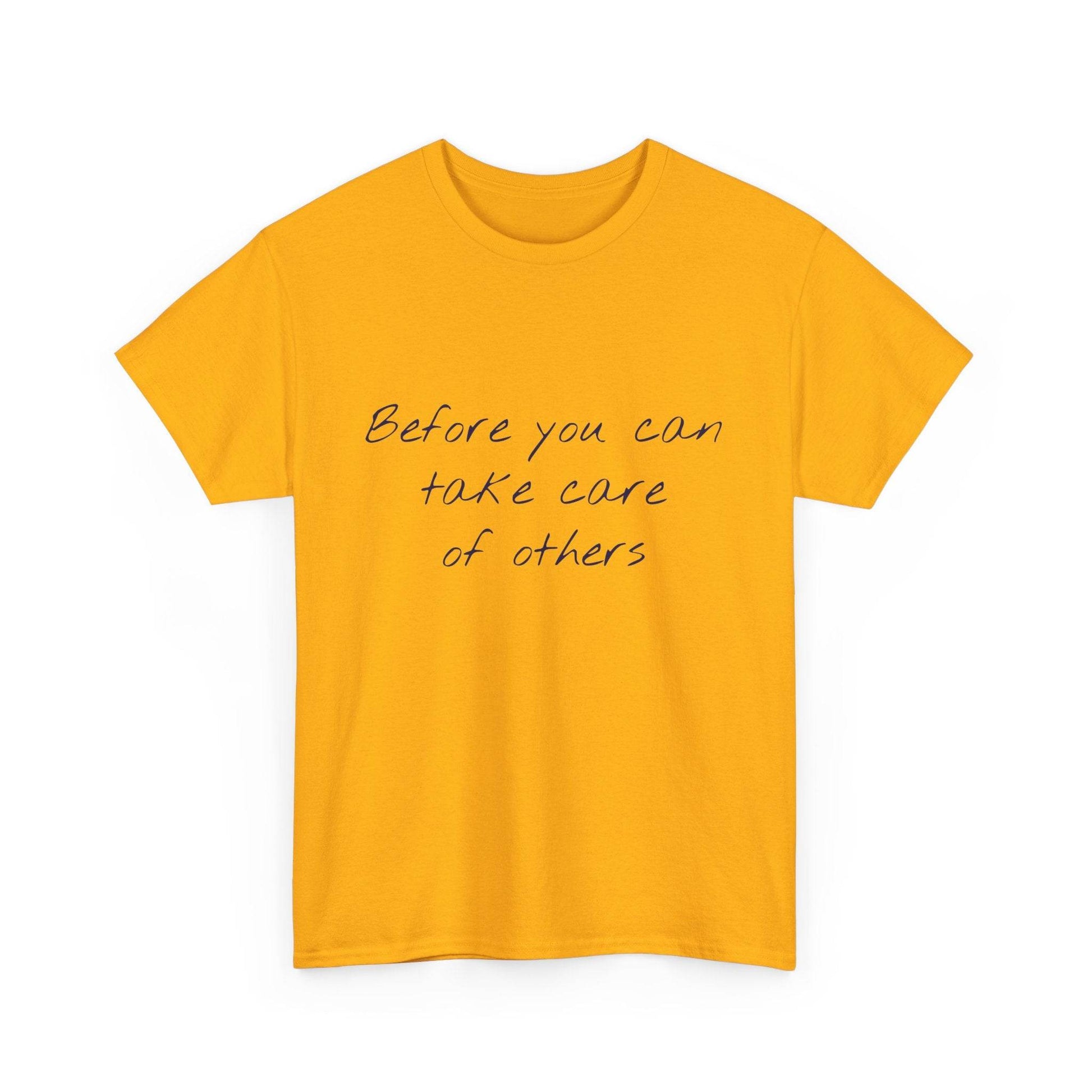 Take Care - Unisex Heavy Cotton Tee - Creative Apparel - The Dreamer's Bookshop.