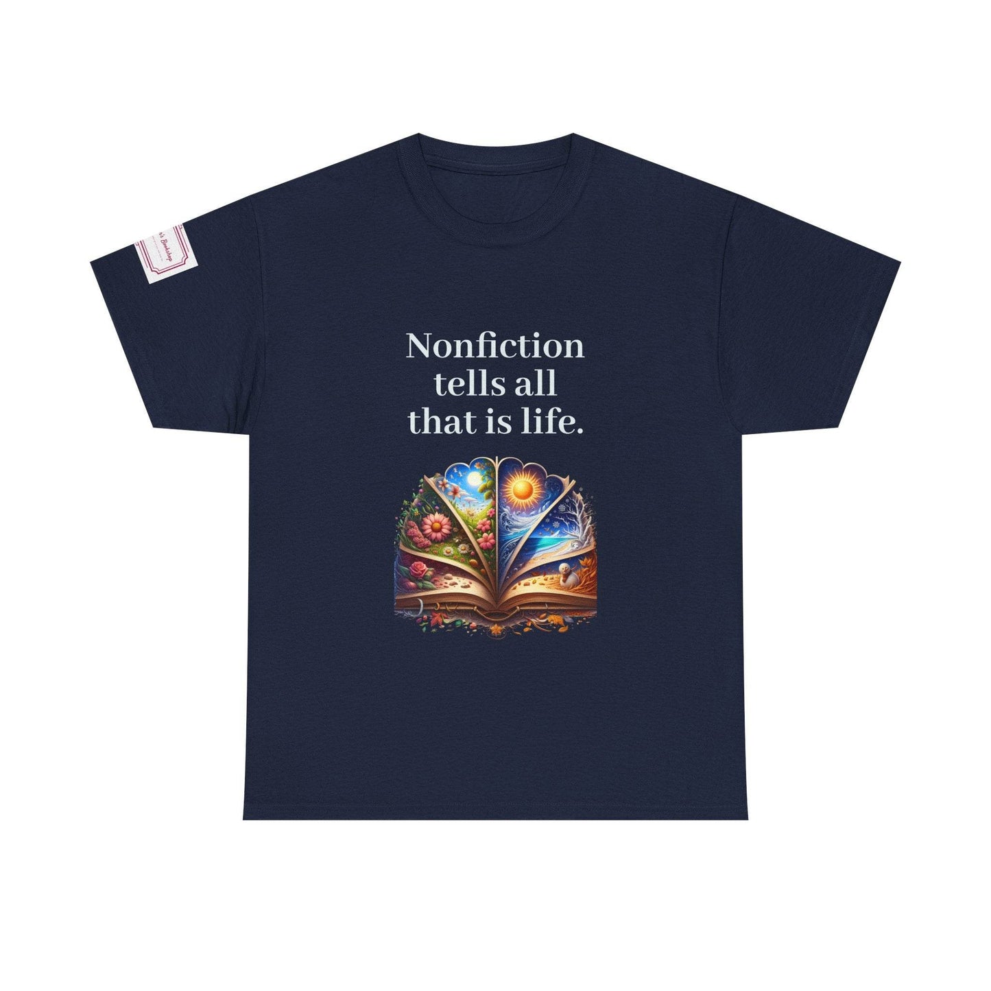 All that is Life - Graphic Unisex Heavy Cotton Tee - Nonfiction Books - The Dreamer's Bookshop.