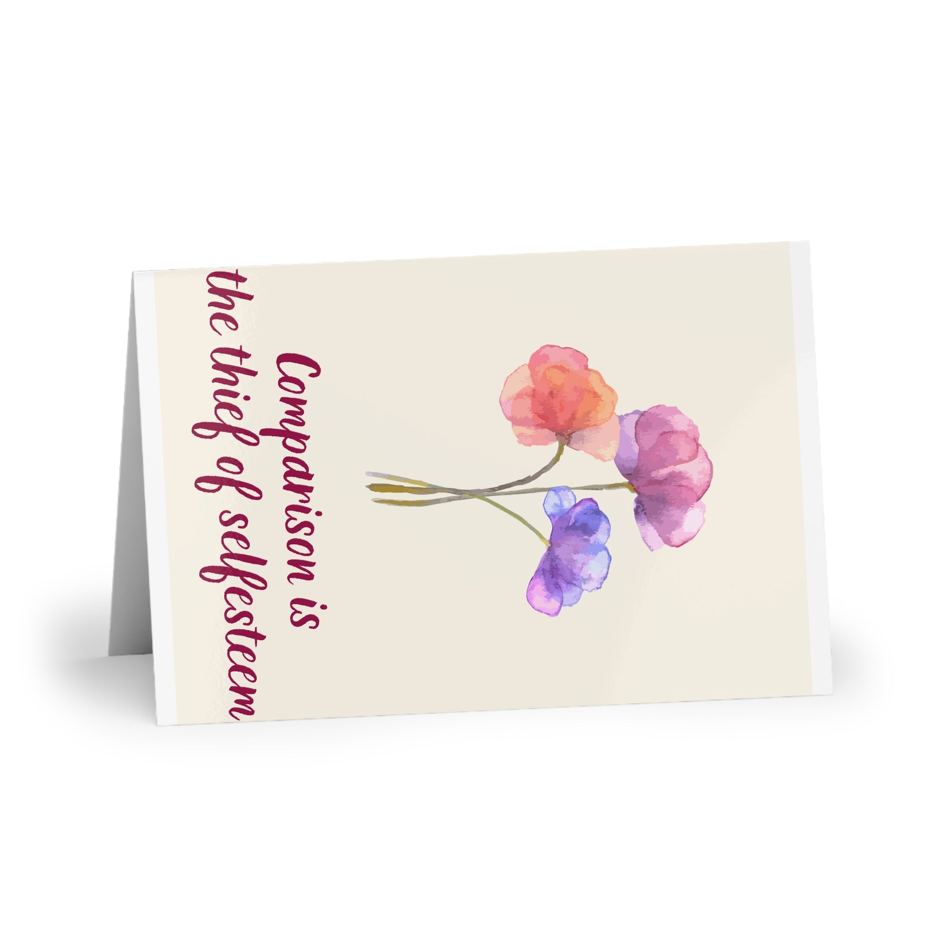 The Dreamer's Bookshop - Love Yourself Card "Comparison" - The Dreamer's Bookshop.