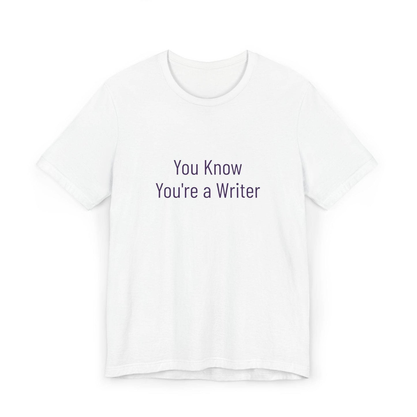 Unisex Jersey T-Shirt - 'You Know' Philosophical - The Dreamer's Bookshop.