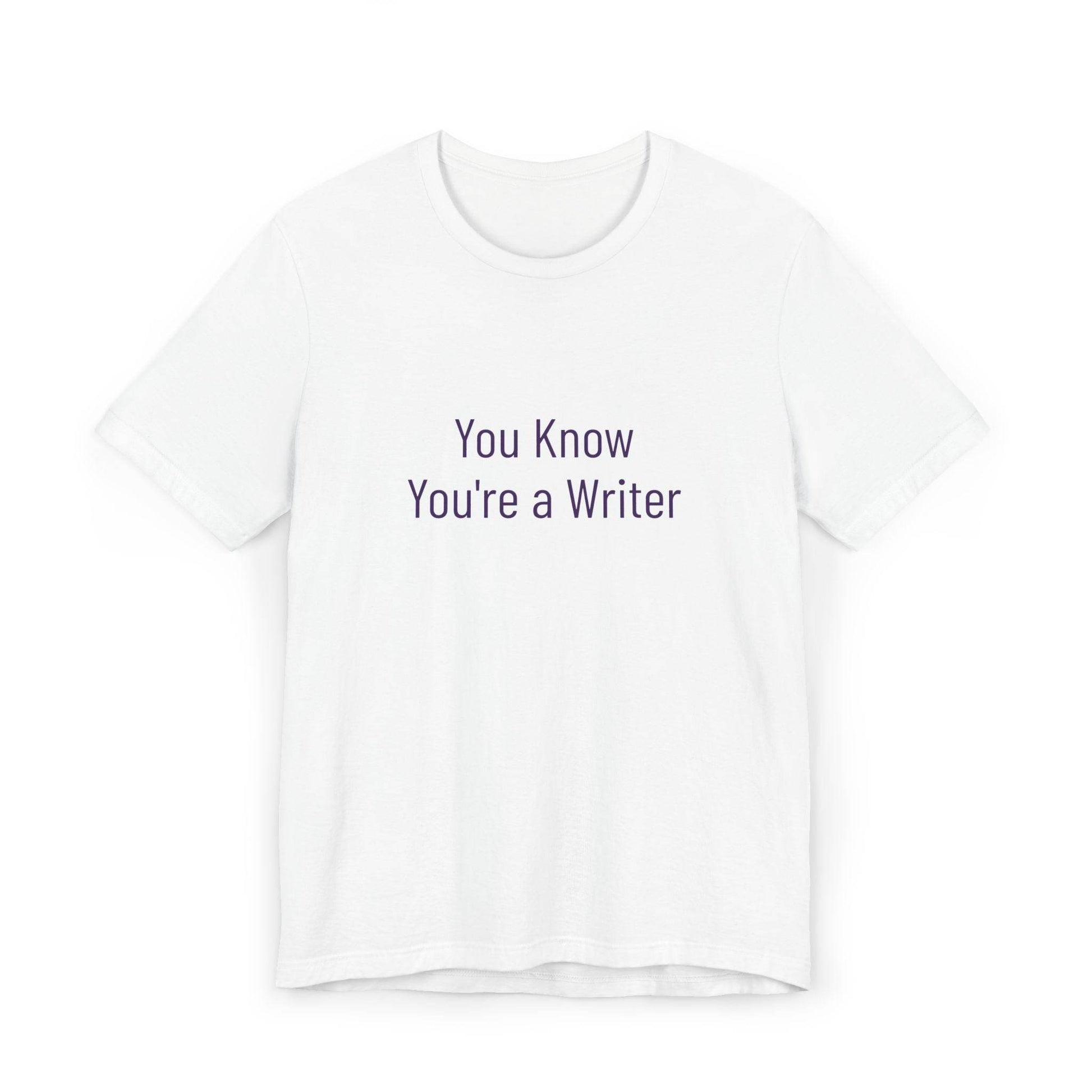 Unisex Jersey T-Shirt - 'You Know' Philosophical - The Dreamer's Bookshop.