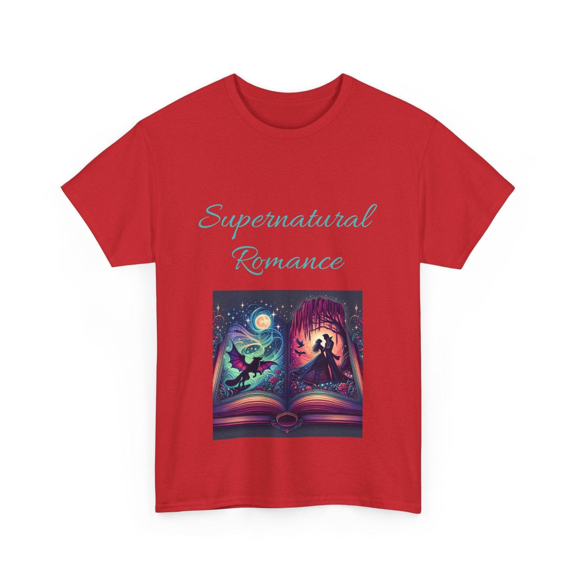 Fantasy - Unisex Heavy Cotton Tee - Supernatural Romance - The Dreamer's Bookshop.