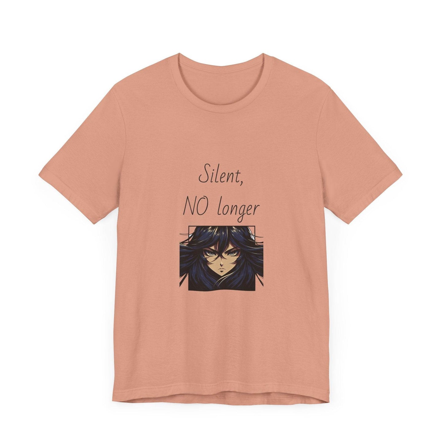 Fierce Survivor Unisex Short Sleeve Tee - Silent, NO longer - The Dreamer's Bookshop.