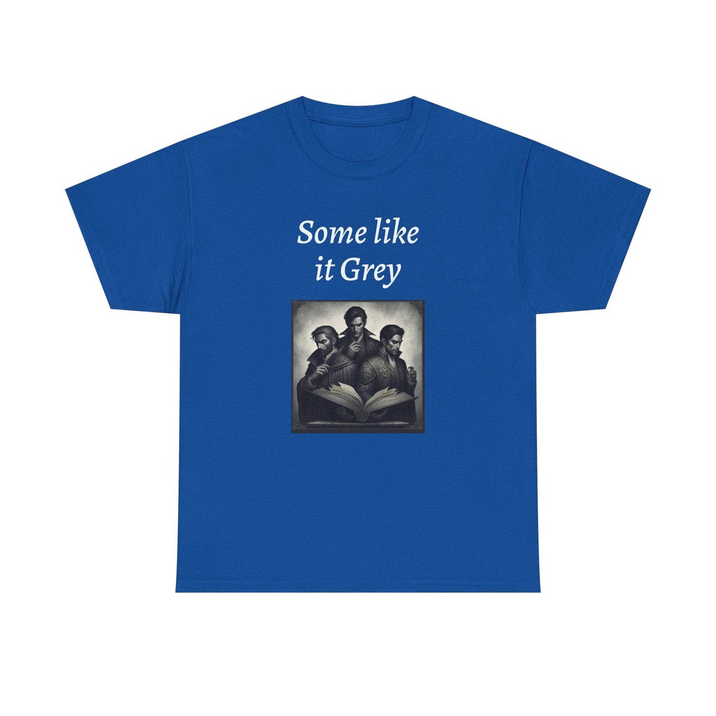 Like it Grey - Graphic Tee - Unisex Heavy Cotton T-Shirt for Book Lovers - The Dreamer's Bookshop.