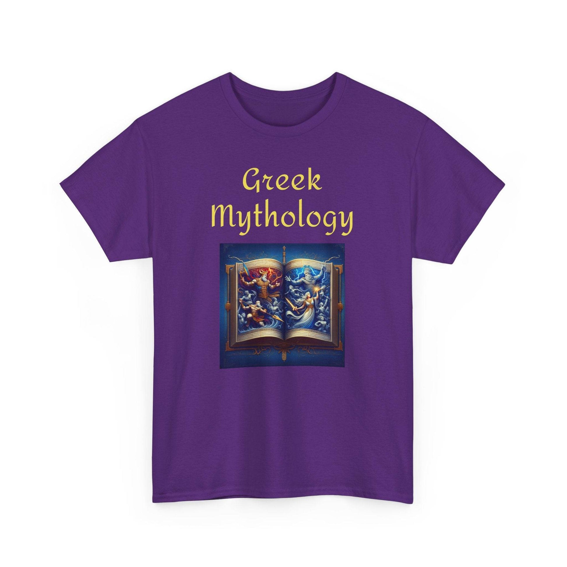 History - Graphic Tee - Unisex Heavy Cotton T-Shirt - Greek Mythology - The Dreamer's Bookshop.