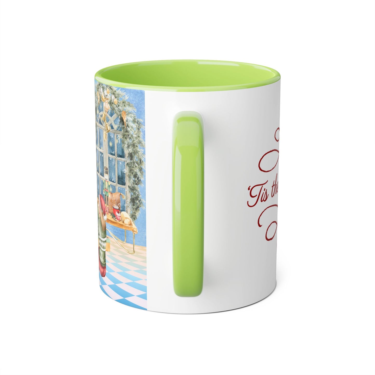 Christmas Tree Decoration Coffee Mug - 11oz Cup tis the Season