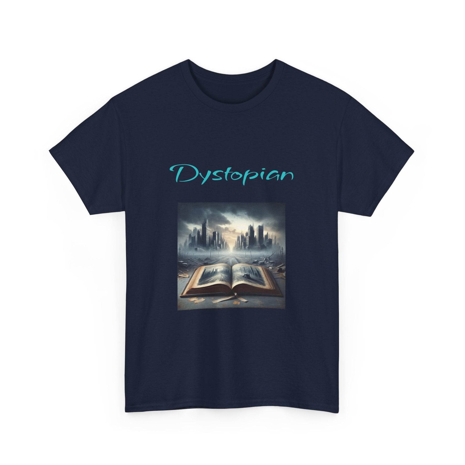 Fiction - Graphic Tee - Unisex Heavy Cotton T-Shirt Dystopian Books - The Dreamer's Bookshop.