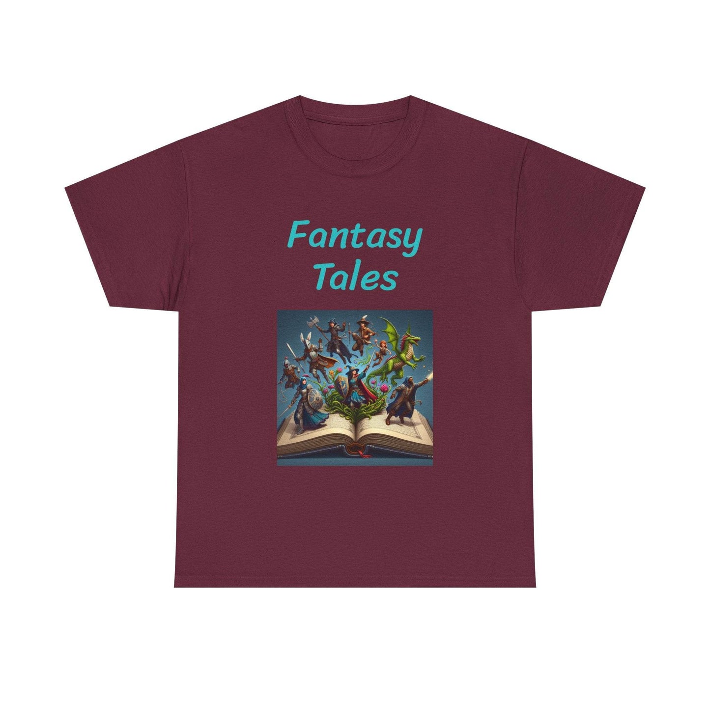 Magic - Unisex Heavy Cotton Tee - Fantasy Tales - The Dreamer's Bookshop.