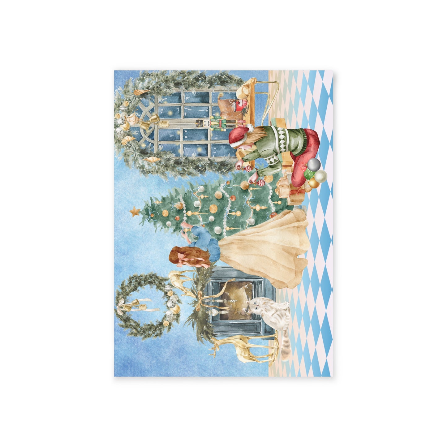 The Dreamer's Bookshop "Tree Decoration" Christmas Card