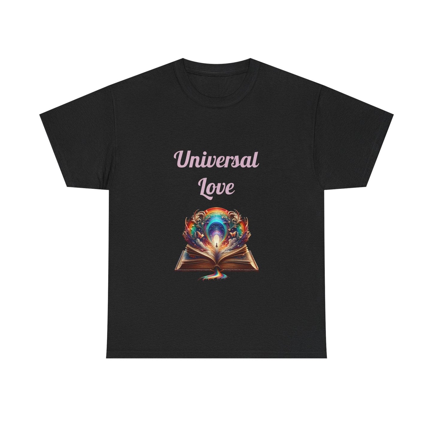 Universal Love - Unisex Heavy Cotton Tee - Queer Romance Books - The Dreamer's Bookshop.