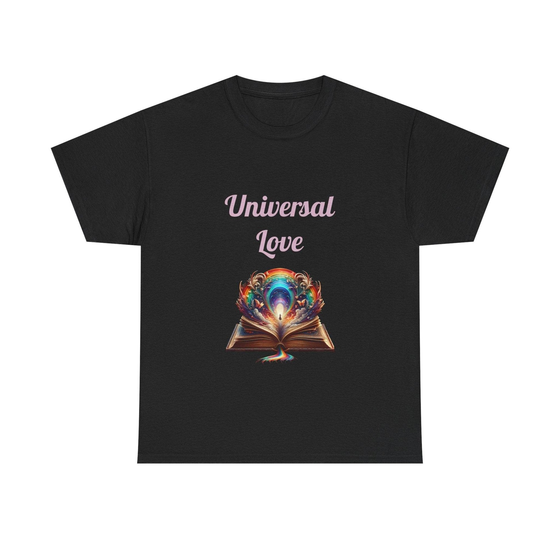 Universal Love - Unisex Heavy Cotton Tee - Queer Romance Books - The Dreamer's Bookshop.