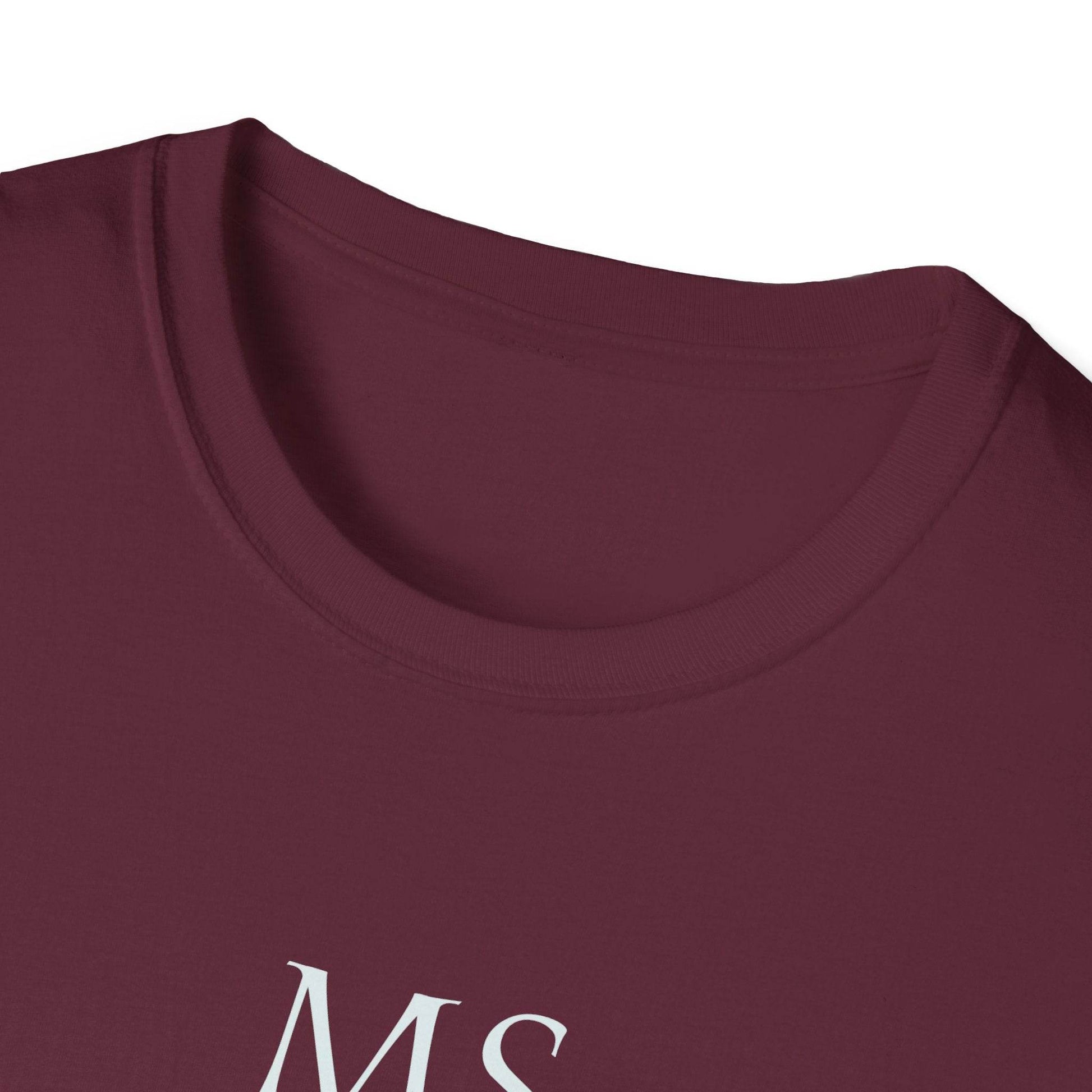 M.S. Warrior Unisex Softstyle T-Shirt - Empowering Battle for Women's Health - The Dreamer's Bookshop.
