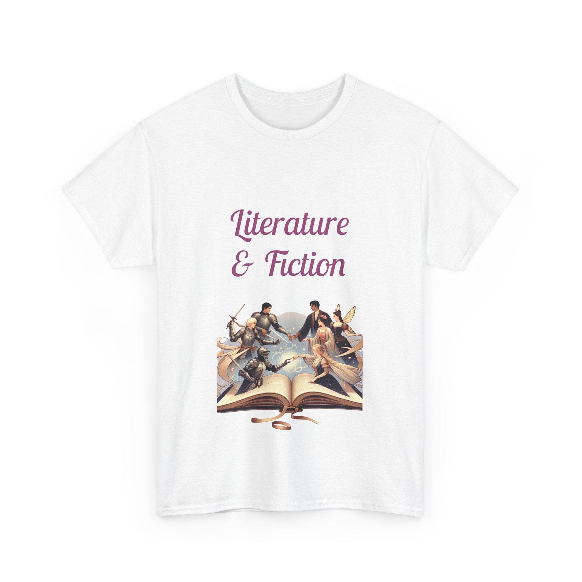 Fiction - Unisex Heavy Cotton Tee - Literature Books - The Dreamer's Bookshop.