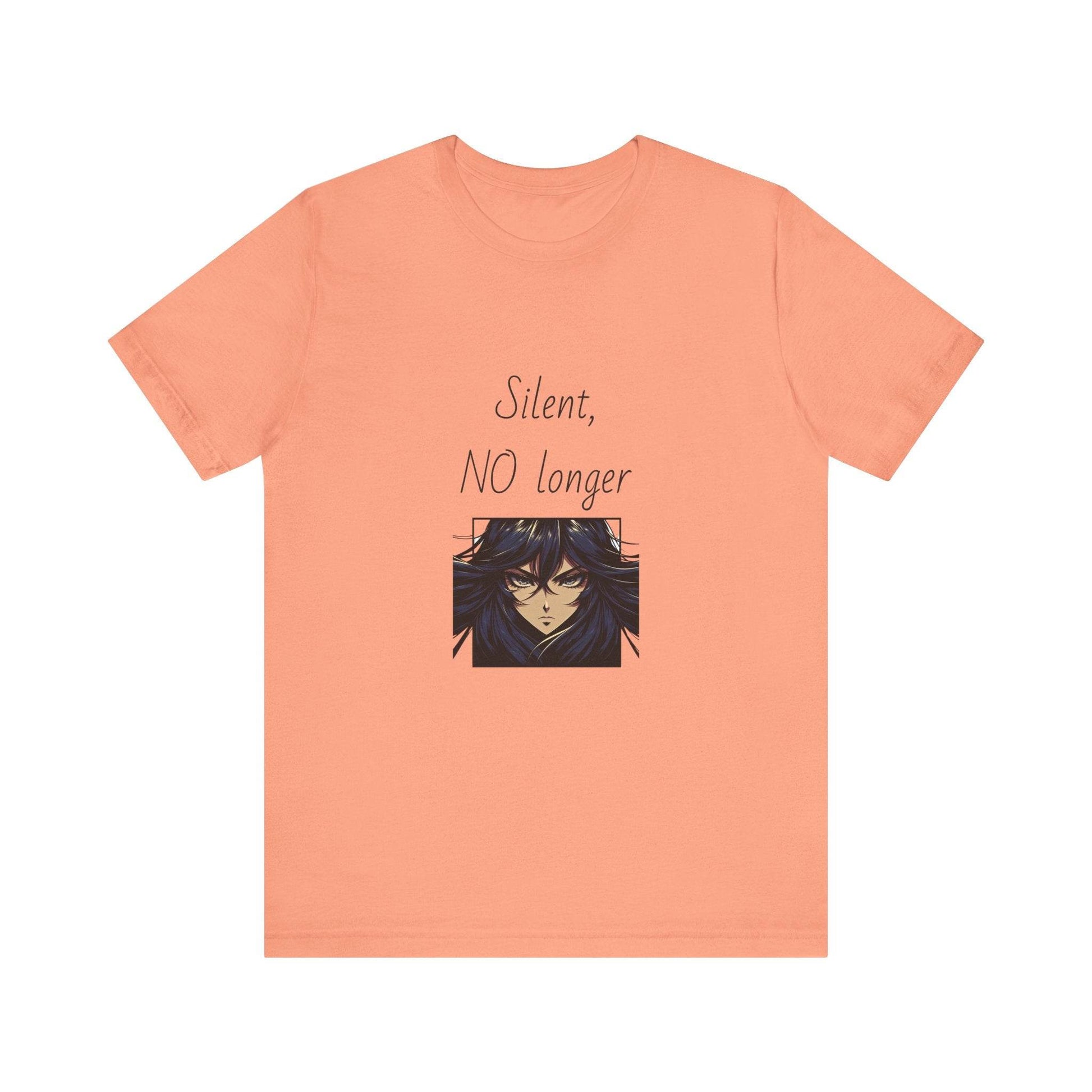 Fierce Survivor Unisex Short Sleeve Tee - Silent, NO longer - The Dreamer's Bookshop.