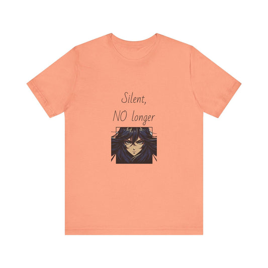 Fierce Survivor Unisex Short Sleeve Tee - Silent, NO longer - The Dreamer's Bookshop.