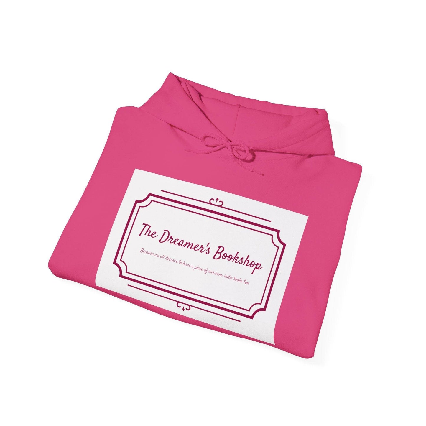 The Dreamer's Bookshop Unisex Hooded Sweatshirt - Cozy Literary Apparel - The Dreamer's Bookshop.