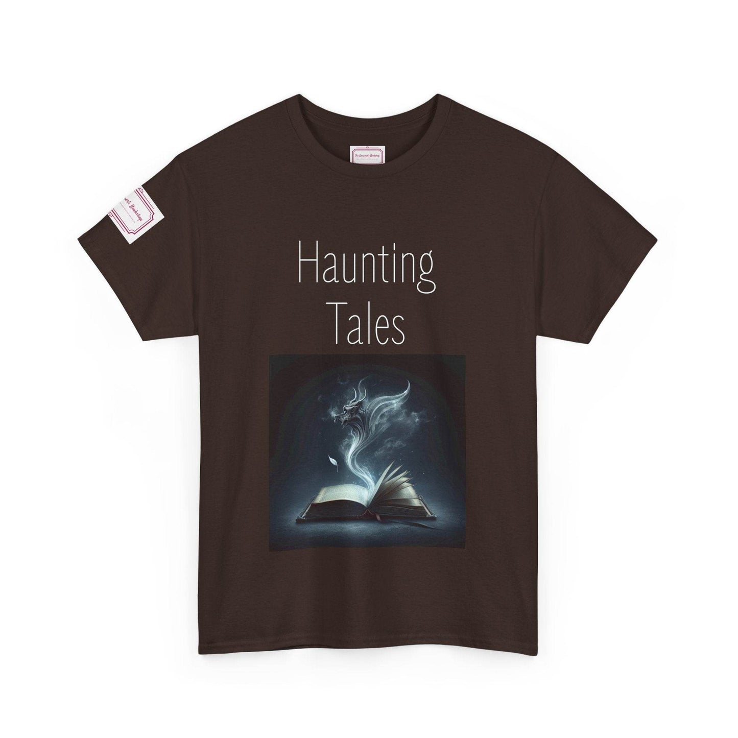 Haunting Tales - Unisex Heavy Cotton Tee - Perfect for Book Lovers - The Dreamer's Bookshop.