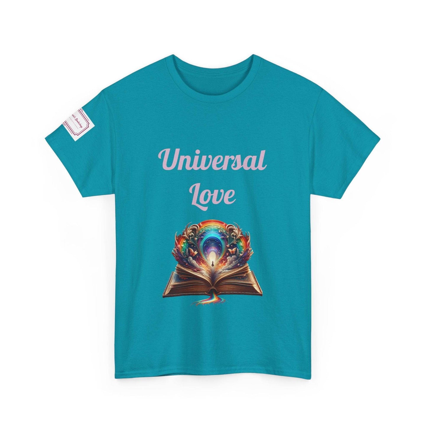 Universal Love - Graphic Unisex Heavy Cotton Tee - Queer Romance Books - The Dreamer's Bookshop.