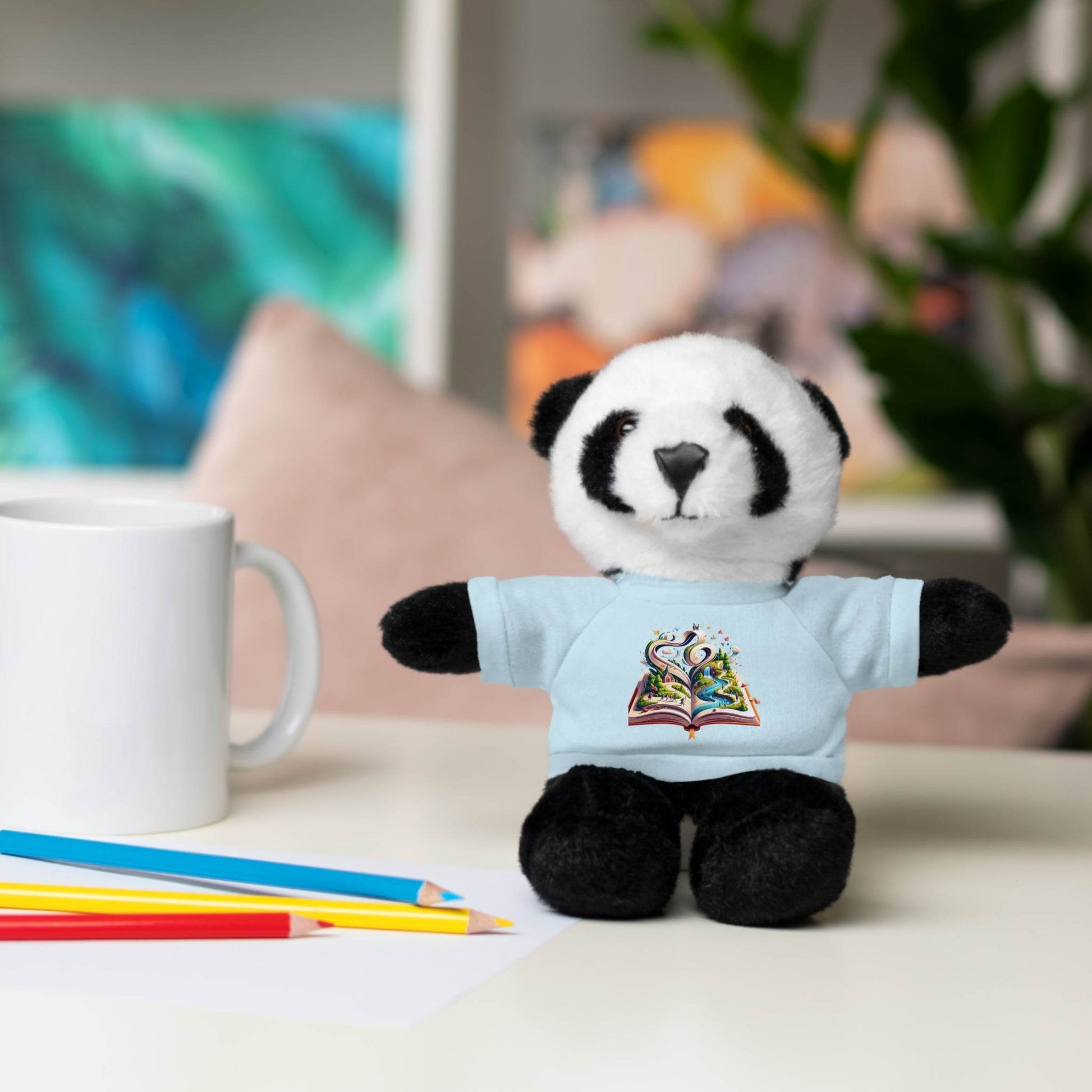 Personalized Stuffed Animal with Tee - Perfect Gift for Kids and Baby Showers - The Dreamer's Bookshop.