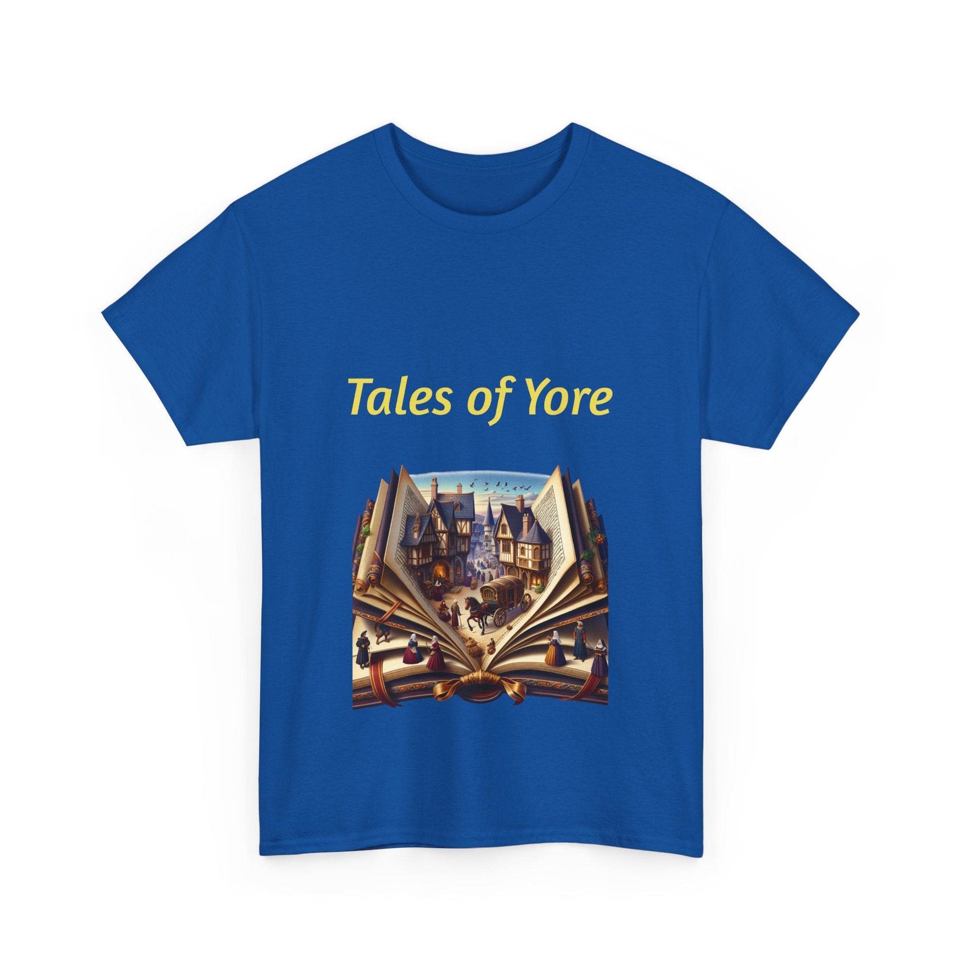 Tales of Yore - Unisex Heavy Cotton Tee - Historical Books - The Dreamer's Bookshop.