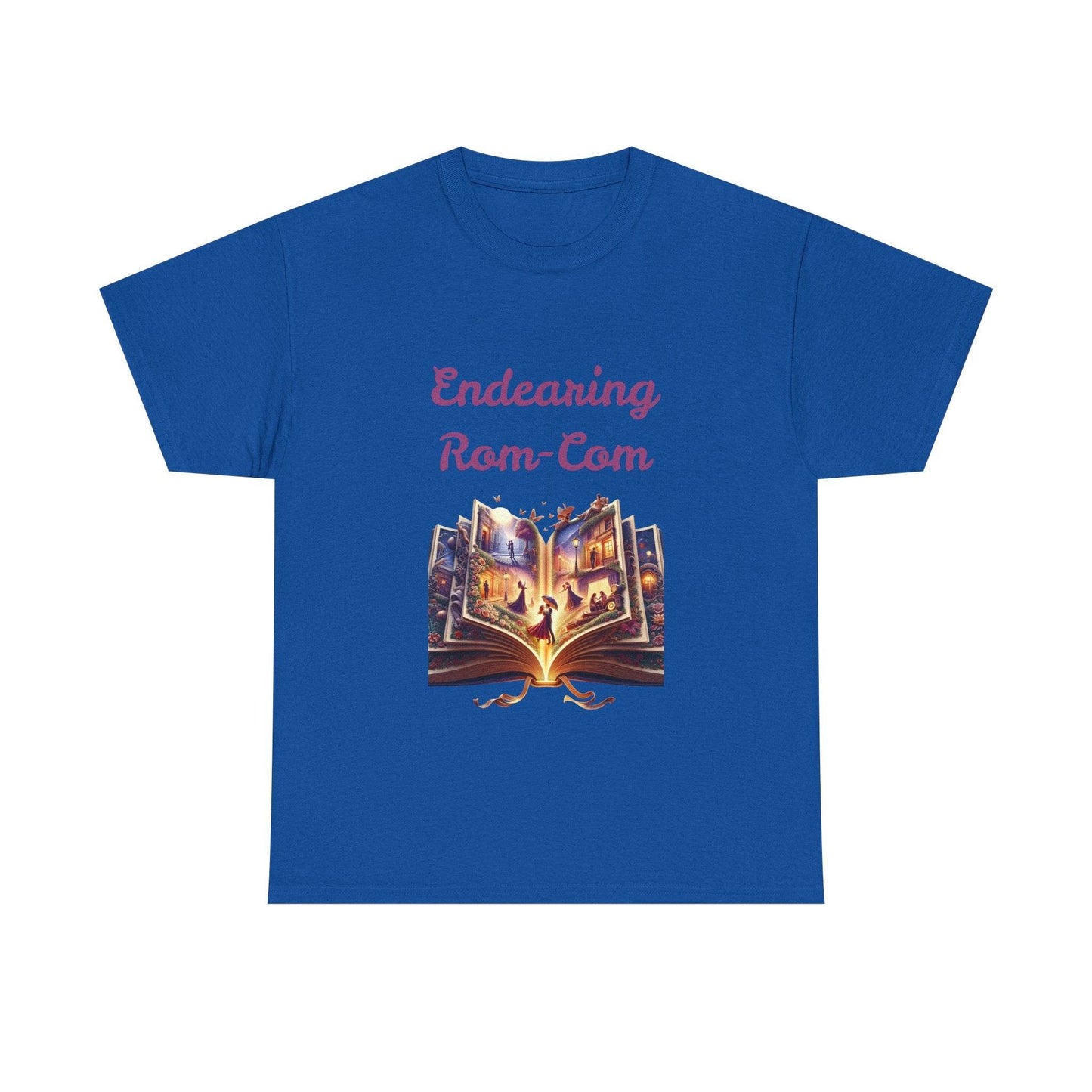 Endearing - Unisex Heavy Cotton Tee - Rom-Com Books - The Dreamer's Bookshop.